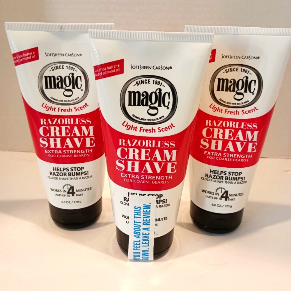 COPY - 3 Magic Razorless Cream Shave